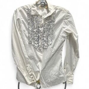True Vintage Women's Pearl Snap Western Button‎ Up Size Small
